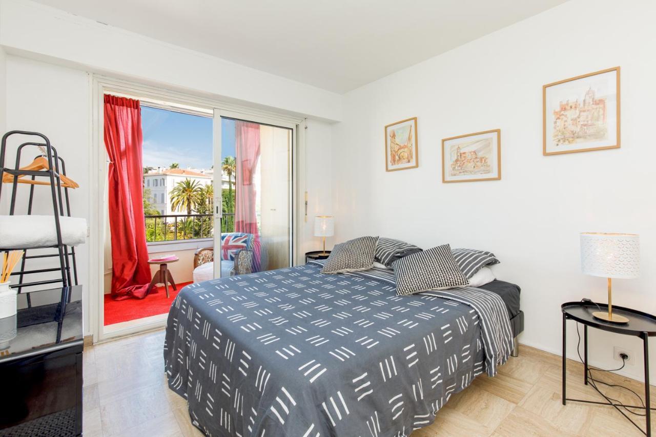 Vue Mer Exceptionnelle Sur Plage Du Midi En 1Re Ligne- 2 Chambres Cannes Exteriör bild